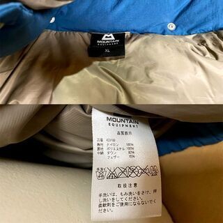  MOUNTAIN EQUIPMENT ダウンジャケット XL 423199 ネイビー レトロ ライトライン デュベ マウンテンイクイップメント☆ PayPay(ペイペイ)決済可能 ☆ 札幌市 白石区 東札幌 アウトレットモノハウス白石店の画像