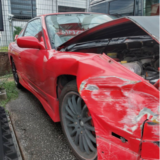 180sx事故車の画像