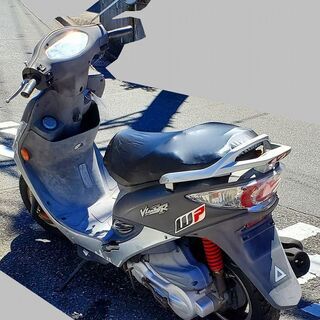 ★値引で45000円☆確認走行済★ キムコ Vリンク125SR SD25★納車整備可★お届け可★登録代行可★全国発送可能★　車体　純正 原付二種　スクーター 小型二輪 原付2種 バイク Uber　ウーバーの画像