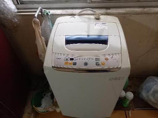 決まりました。ELSONIC ET-L500IN 4.5キロ　洗濯機　中古品