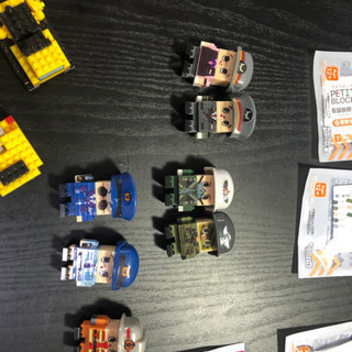 プチブロック まとめて 沢山 lego ナノブロック 自動車 の画像