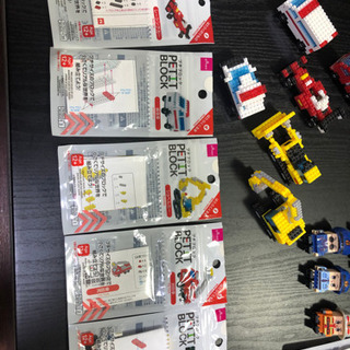 プチブロック まとめて 沢山 lego ナノブロック 自動車 の画像