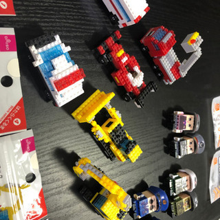 プチブロック まとめて 沢山 lego ナノブロック 自動車 の画像