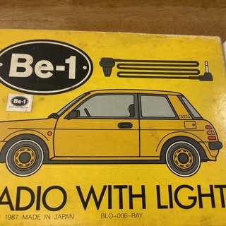 Be-1、ライト付きラジオです。の画像