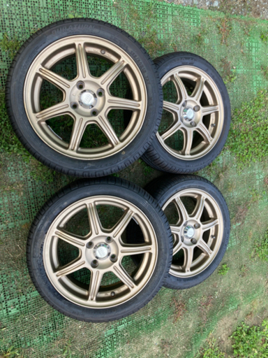 165/50R15 夏タイヤ　ブロンズホイール