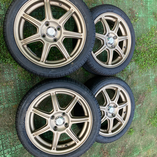 165/50R15 夏タイヤ　ブロンズホイール