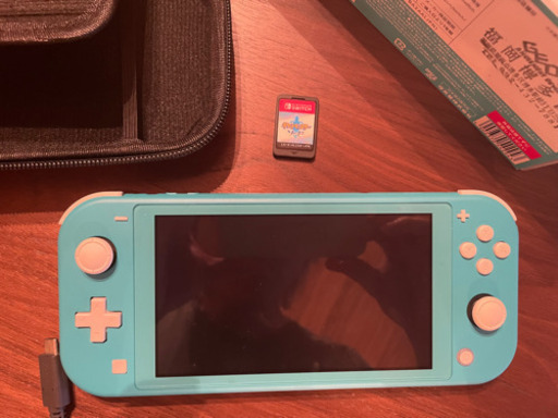 新品同様　任天堂　スイッチ　ライト　ターコイズ　おまけ付き