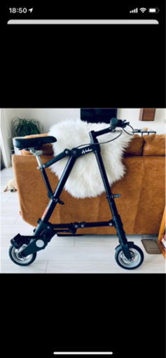 超小型Bicycle Abike風 ブラックフレーム