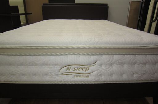 R211 NITORI N-sleep Premium Ⅲ マットレス、ダブルベッド、コンセント付