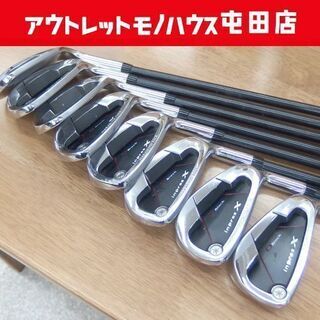 YAMAHA/ヤマハ インプレスX D Black アイアン 5I～9I AW・PW・SW DX-508i フレックスR 8本セット ゴルフクラブ 右利き ☆ PayPay(ペイペイ)決済可能 ☆ 札幌市 北区 屯田 