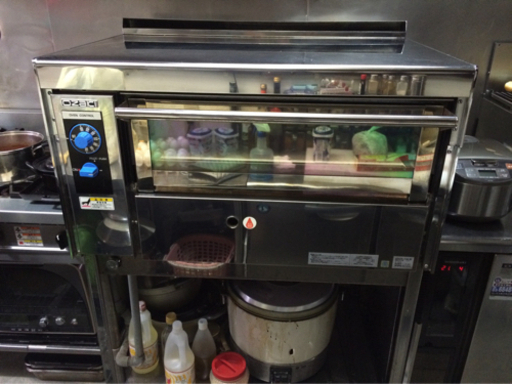 【中古】オザキ業務用 ガスピザオーブン 都市ガス用 940 1型IT ★引取商品・当店舗から近い場所には無料配達可！