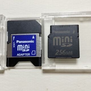 中古品 miniSD256MB買ってちょーだぃ♪の画像