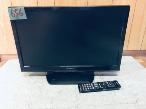 656番 SHARP✨液晶カラーテレビ✨LC-22K20‼️