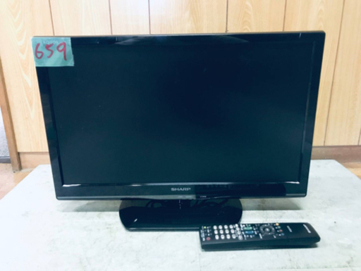 659番 SHARP✨液晶カラーテレビ✨LC-22K90‼️