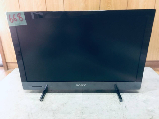 668番✨SONY 液晶デジタルテレビ KDL-22EX420‼️