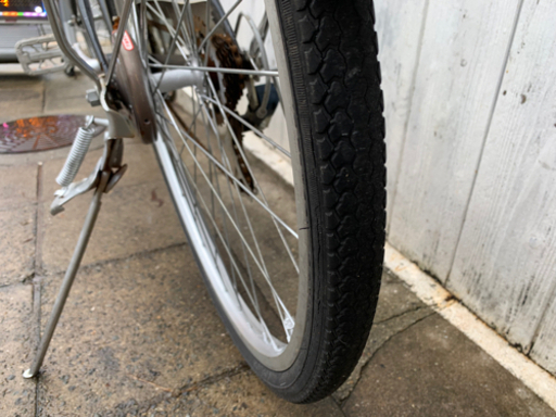 ママチャリ　6変速　ライト付き　✨自転車整備済。すぐに乗って帰れます✨