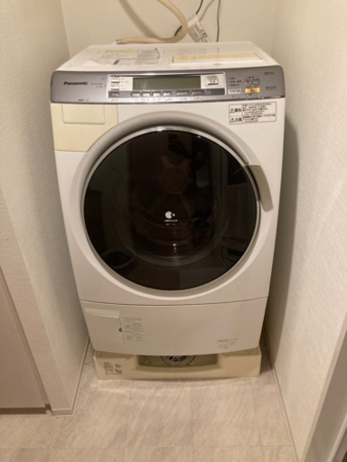 【9/4-9/7の間で引取可能な方限定】2012年式　ドラム式洗濯乾燥機　Panasonic NA-VX7100L-W