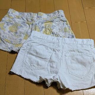 ショートパンツ　2点の画像