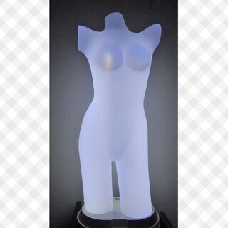 光る 電飾 トルソー 11号 スタイル抜群 マネキン レディス トルソー 照明 商品 ディスプレイ 店舗 軽量 ランジェリー お洒落 ライトアップの画像