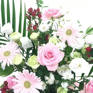 大人の花育フラワーアレンジ