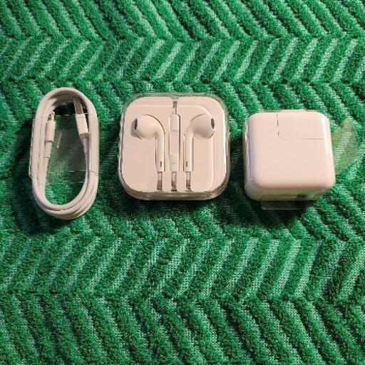 iphone 新品 充電\u0026イヤホン