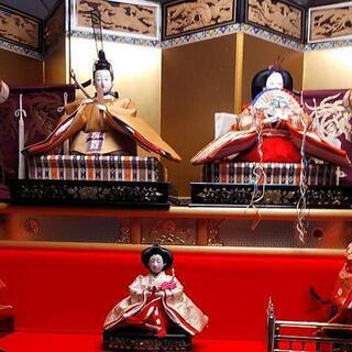 西陣織り雛人形七段飾り