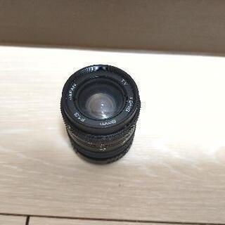 日本製 Cマウントレンズ TV 8mm F1.3 Qマウントアダ...