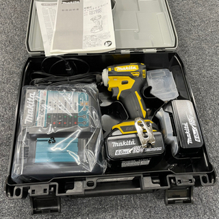 新品 マキタ 18V 充電式インパクトドライバー TD172DRGX 6.0Ah バッテリー2個 充電器 ケース付き makita 工具 各色あり