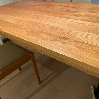 無印良品 オーク材ダイニングテーブル