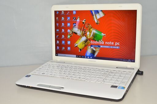 中古ノートパソコン 東芝T350/36AWS 最新Windows10+office 新品爆速SSD240GB Core i5-460M/4GB/HDMI/15.6インチ/無線内蔵/便利なソフト多数