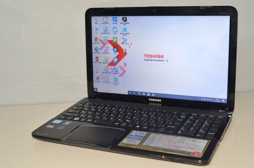 最新Windows10+office 爆速SSD500GB 東芝dynabook T552/58FBD i7
