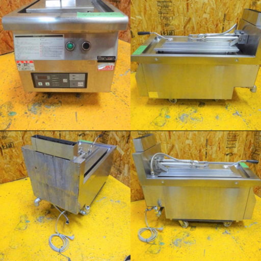 (482-0) マルゼン/ガス自動餃子焼き器/MAZ-4/業務用/現状品/厨房/店舗/飲食店などに 