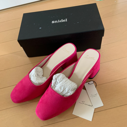 新品　スナイデル　サボ　サンダル　ピンク