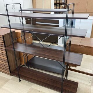 ｵｰﾌﾟﾝｼｪﾙﾌ　4段ﾜｲﾄﾞ ﾀﾞｰｸﾌﾞﾗｳﾝ
