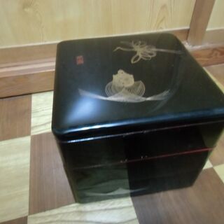 お重 重箱 3段 お譲りします。＊石川県＊美川より＊期間限定