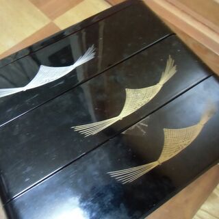 お重 重箱 3段 お譲りします。＊石川県＊美川より＊期間限定の画像