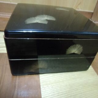 お重 重箱 2段 お譲りします。＊石川県＊美川より＊期間限定の画像