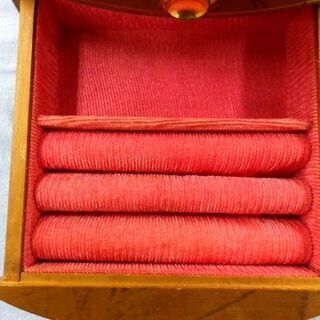 アクセサリーケース 木製 ジュエリーケース 小物入れ 5段 ブラウン 札幌市 西岡店の画像