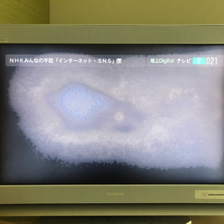 受け渡し者決定しました。テレビあげますの画像