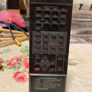 シャープのAVアンプのリモコンが使えず、困って居ます。