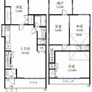 亀戸駅　亀戸5　4SLDK　ﾘﾉﾍﾞｰｼｮﾝ　LDK18.5帖　...