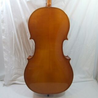 メンテ済み チェコ製 チェロ CELLO 4/4 未使用 弓 ケース付き ドイツ製 Teller駒搭載 これから始める方におすすめ！！の画像