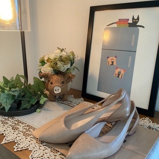 ★美品★４回ほど使用　❤︎COLE HAANのローパンプス❤︎
