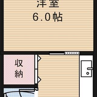 No143KN⛅️❗️敷金•礼金無し❗️👍安い🎀駅近🚃１K✨の画像