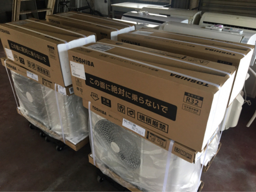 新品エアコン！