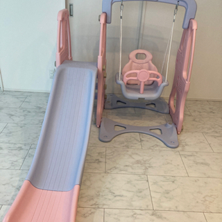 値下げ！すべり台　屋内用　ピンク