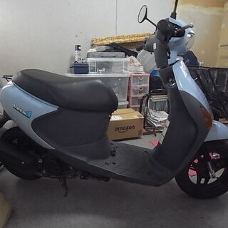 スズキ・レッツ４・CA45A・走行1,800ｋｍ・カゴ付き現状渡...