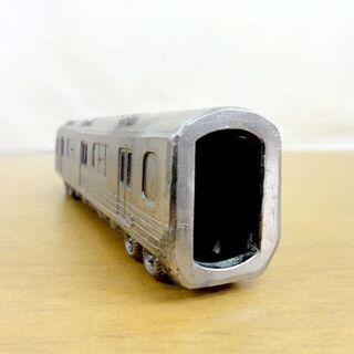 札幌市地下鉄東西線白石新さっぽろ間開通 大谷地バスターミナル竣功記念 地下鉄車両模型 金属製 ダイキャストの画像