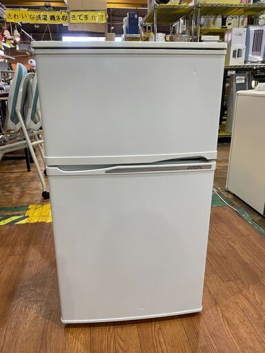 【愛品館市原店】エンプレイス  2015年製 90L 2ドア冷蔵庫 JR-N91J【管理IR013503-104】