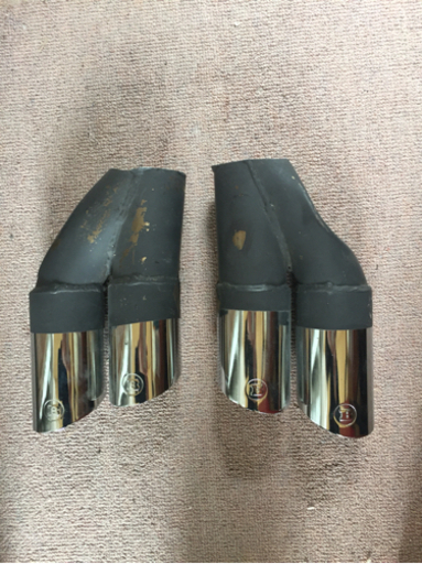 本物BRABUSマフラーエンドパイプ